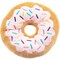 13-inch Donut Plush for Kids, Pastel Doughnut Plushie for Girls Novelty Throw Pillow, Sweet One Themed Birthday Party Favors